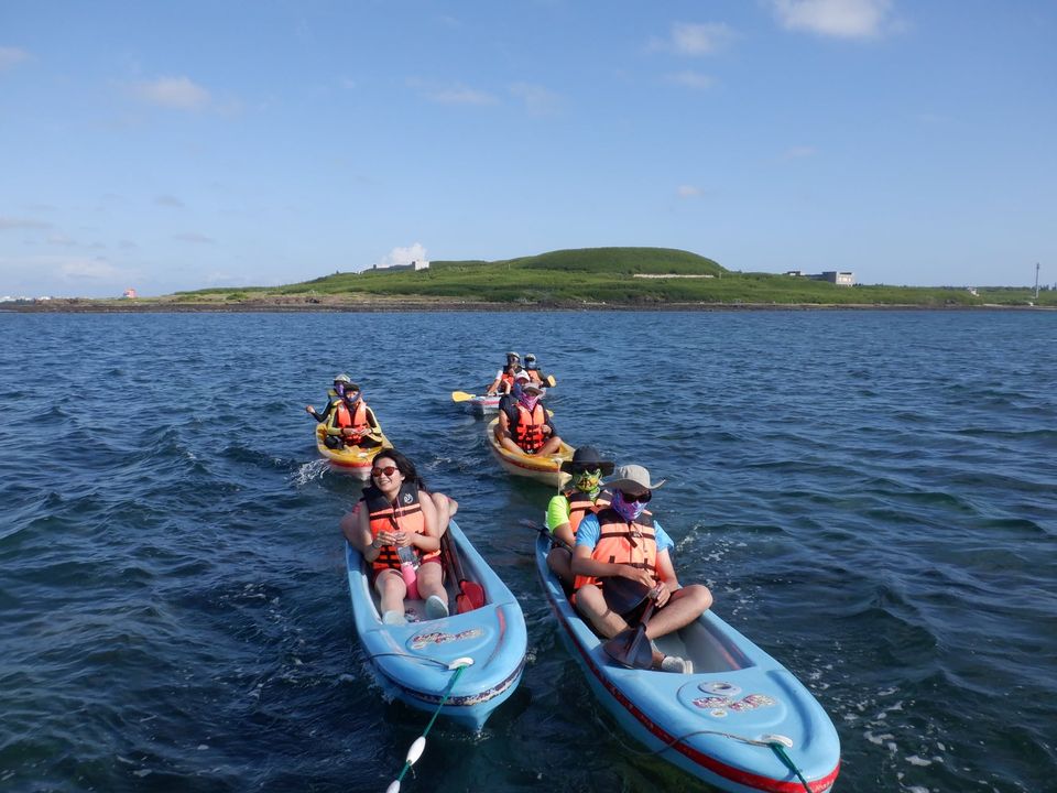 澎湖旅遊-獨木舟跨島